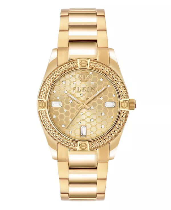 Женские часы из нержавеющей стали золотистого оттенка, 36 мм Philipp Plein, gold, Позолоченный, Женские часы из нержавеющей стали золотистого оттенка, 36 мм Philipp Plein, gold
Женские часы из нержавеющей стали золотистого оттенка, 36 мм Philipp Plein, gold, Позолоченный, Женские часы из нержавеющей стали золотистого оттенка, 36 мм Philipp Plein, gold