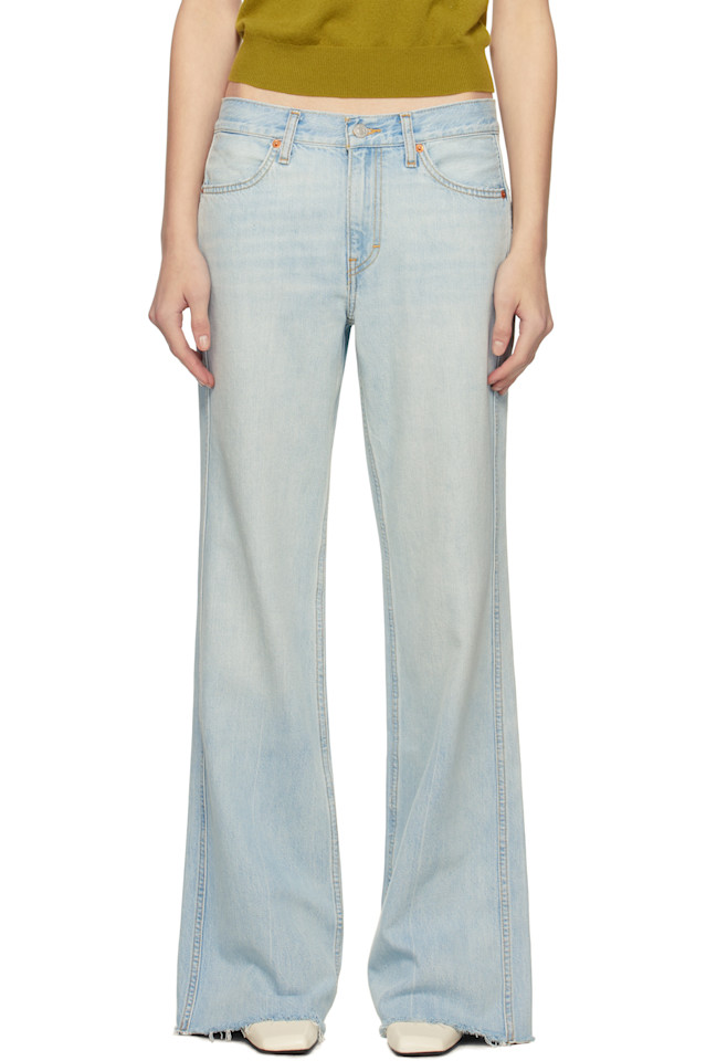 Калифорнийские джинсы Re/Done, цвет big sur
Калифорнийские джинсы Re/Done, цвет big sur