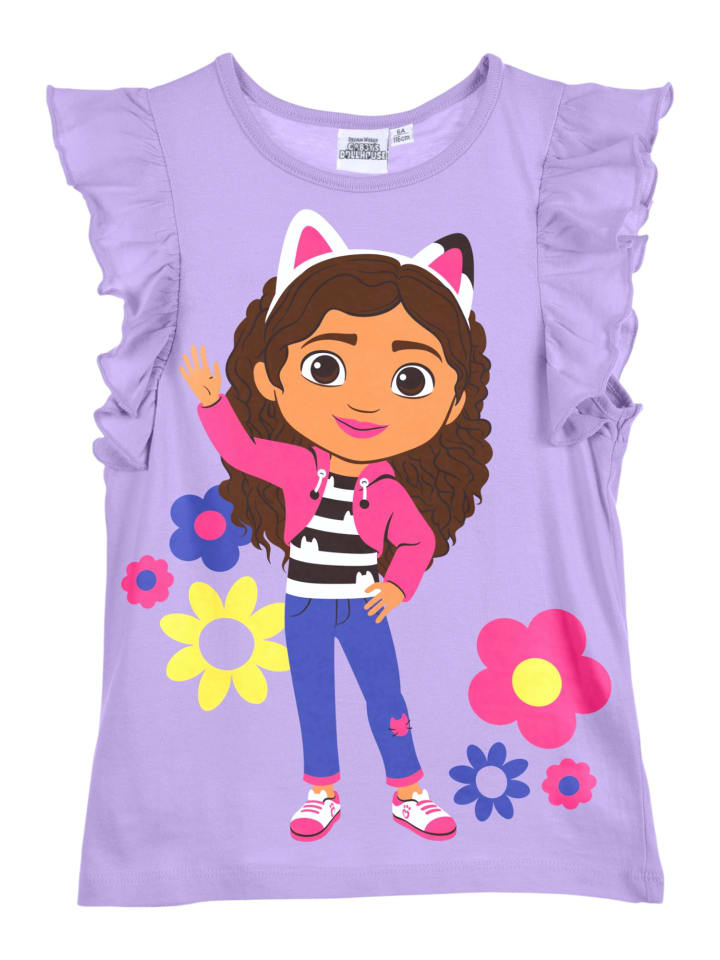 Топ Gabby's Dollhouse, фиолетовый
Топ Gabby's Dollhouse, фиолетовый