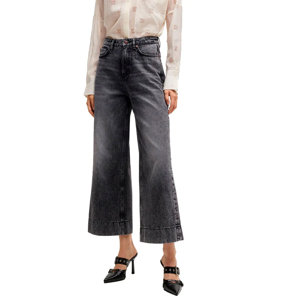 Джинсы HUGO Gevane 10268736 high waist, черный
Джинсы HUGO Gevane 10268736 high waist, черный