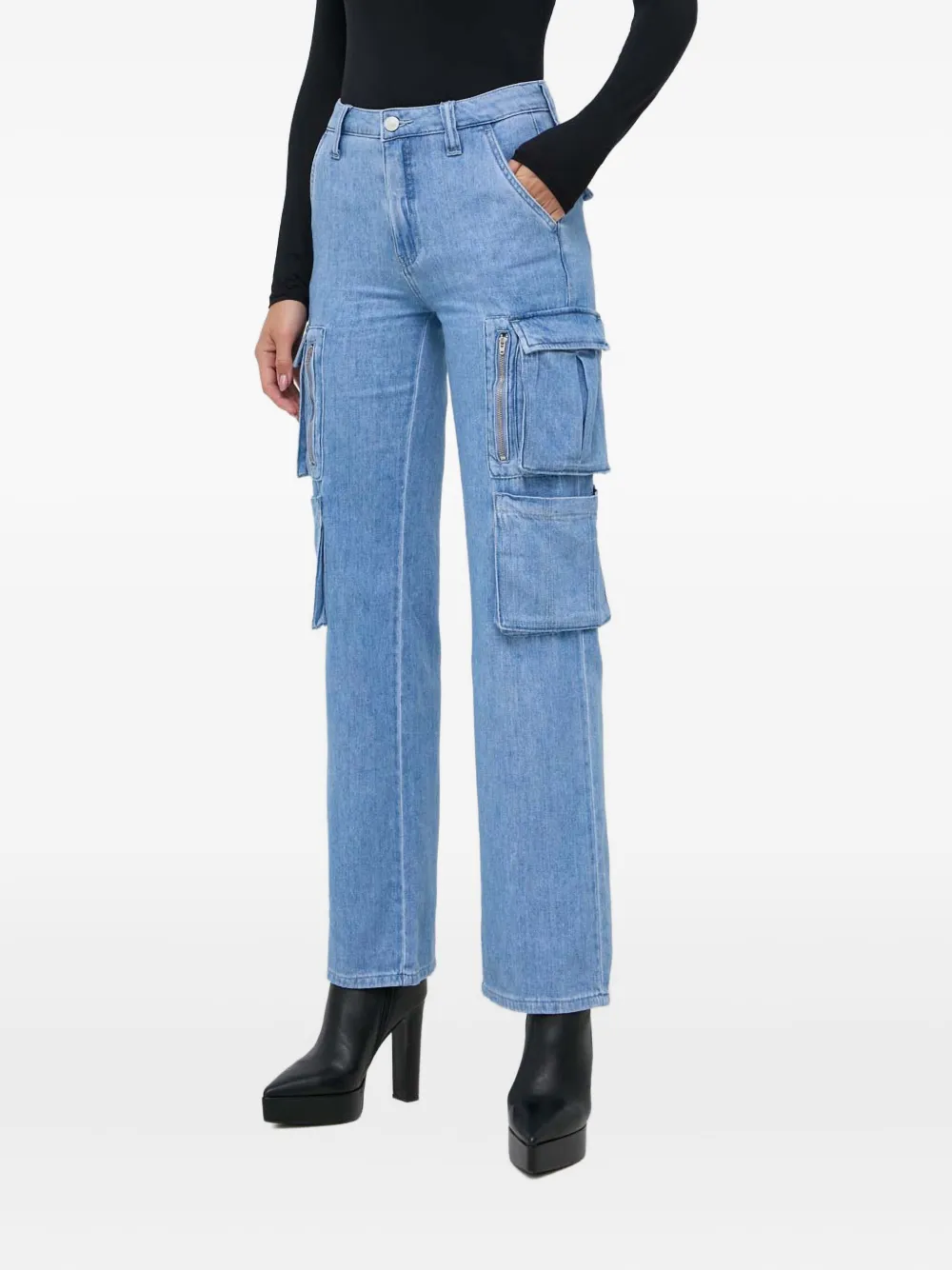 Джинсы с накладными карманами Guess Usa, синий
Джинсы с накладными карманами Guess Usa, синий