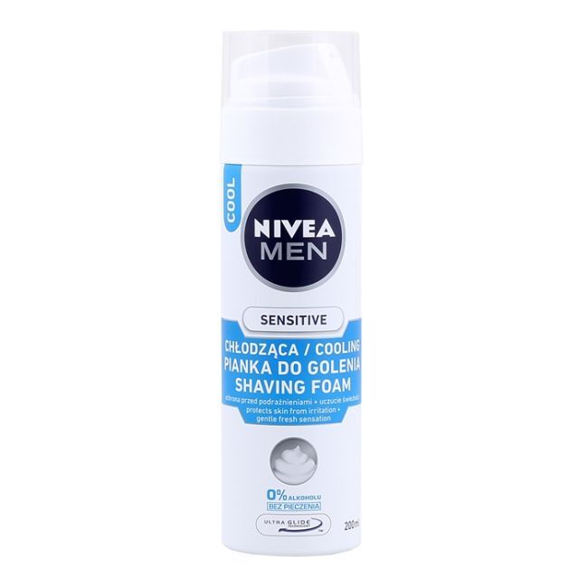 Охлаждающая пена для бритья Nivea Men, 200 мл
Охлаждающая пена для бритья Nivea Men, 200 мл