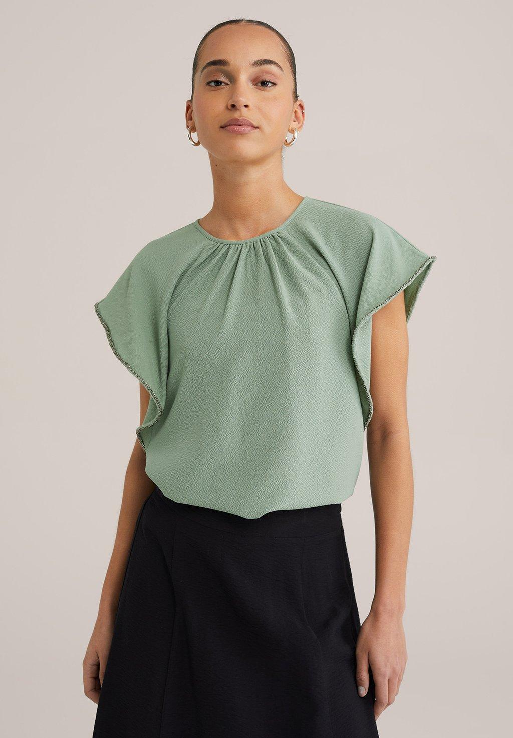 Блуза WE Fashion, светло-зеленый
Блуза WE Fashion, светло-зеленый