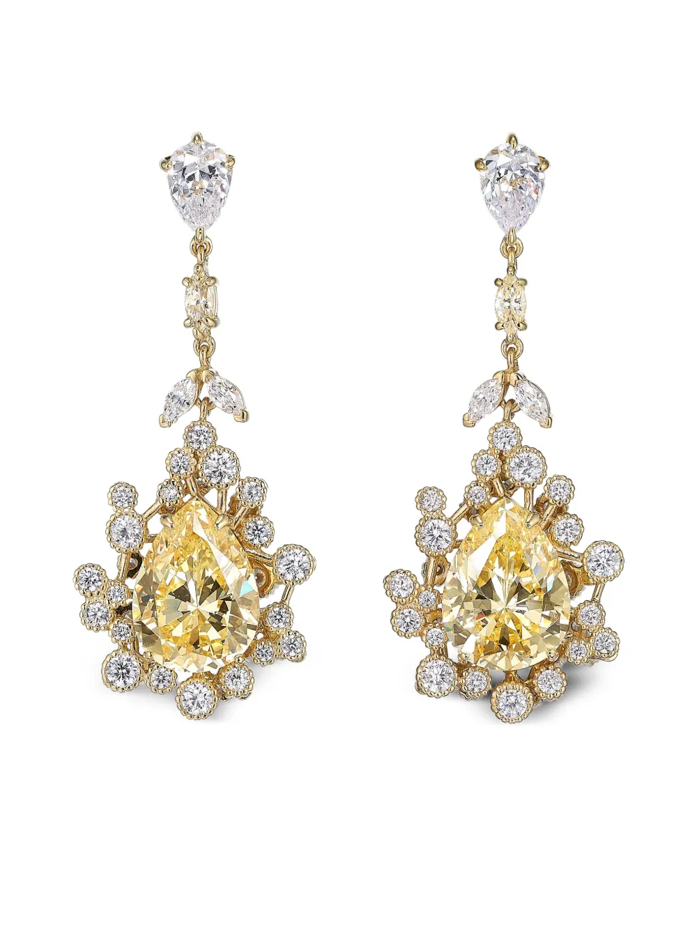 Позолоченные серьги Canary Spectra с бриллиантами Anabela Chan, золотой
Позолоченные серьги Canary Spectra с бриллиантами Anabela Chan, золотой