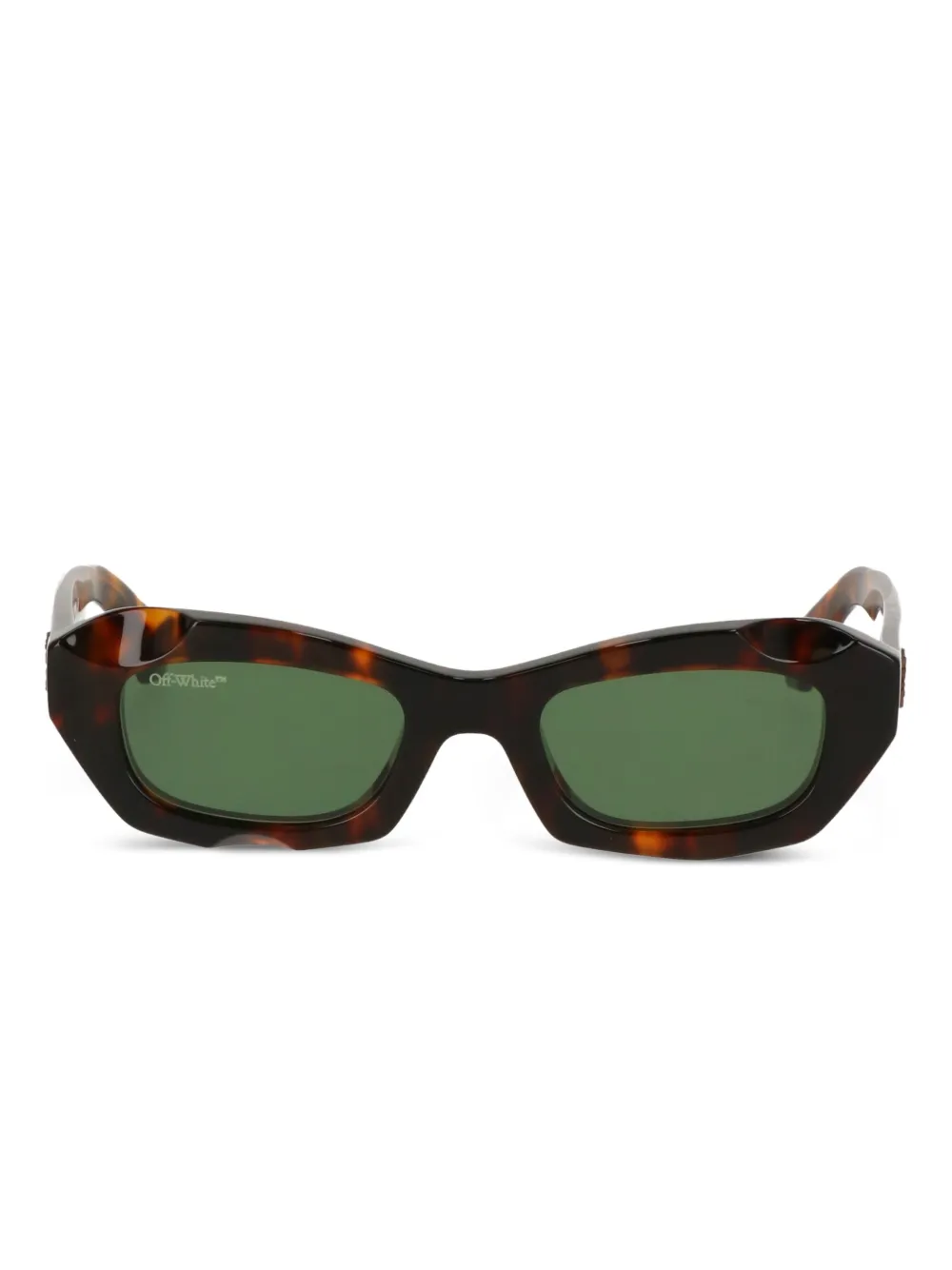 Солнцезащитные очки «Гавана» Off-White Eyewear, коричневый 
Солнцезащитные очки «Гавана» Off-White Eyewear, коричневый