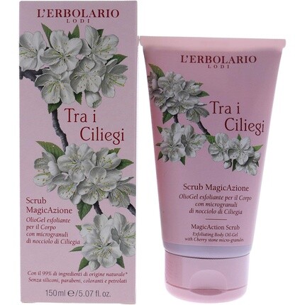 L'Erbolario MagicAction Scrub TRA I CILIEGI 150 мл Отшелушивающий гель-масло для тела
L'Erbolario MagicAction Scrub TRA I CILIEGI 150 мл Отшелушивающий гель-масло для тела