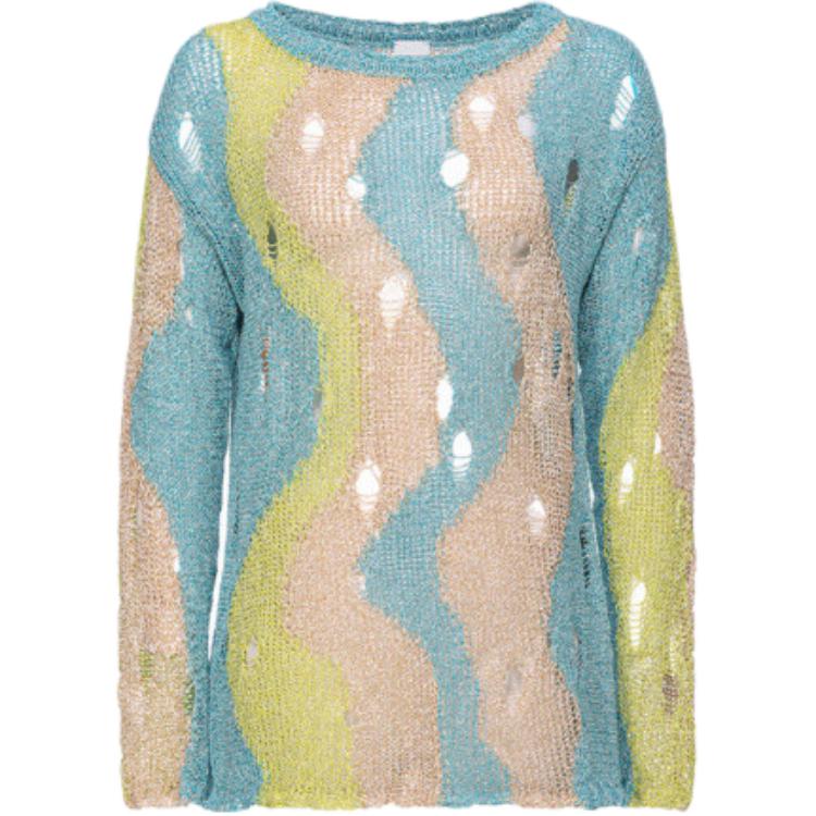 Вязаный трикотаж SS24 для женщин Мультиколор PINKO
Вязаный трикотаж SS24 для женщин Мультиколор PINKO