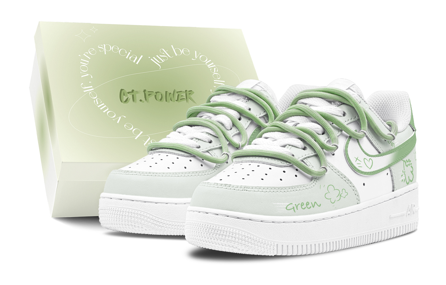 Nike Кроссовки Air Force 1 Air Force 1 с низким верхом для скейтборда, противоскользящие, мужские, белые, зеленые
Nike Кроссовки Air Force 1 Air Force 1 с низким верхом для скейтборда, противоскользящие, мужские, белые, зеленые