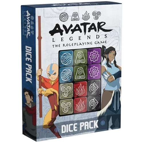 Игровые кубики Avatar Legends: Dice Pack Magpie Games
Игровые кубики Avatar Legends: Dice Pack Magpie Games