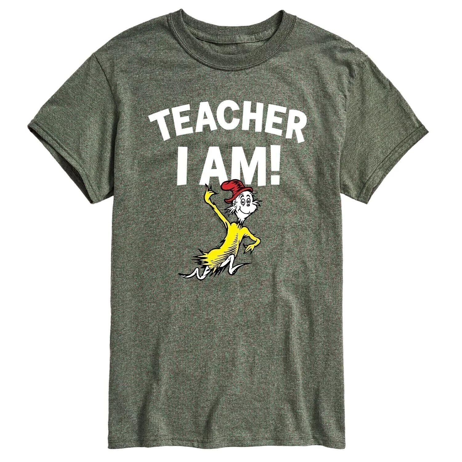 Мужская футболка Dr. Seuss Teacher I Am Tee Licensed Character
Мужская футболка Dr. Seuss Teacher I Am Tee Licensed Character