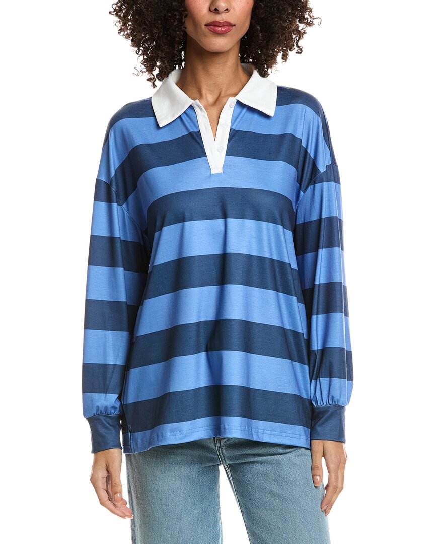 Поло-рубашка Madison Miles в полоску, синий
Поло-рубашка Madison Miles в полоску, синий