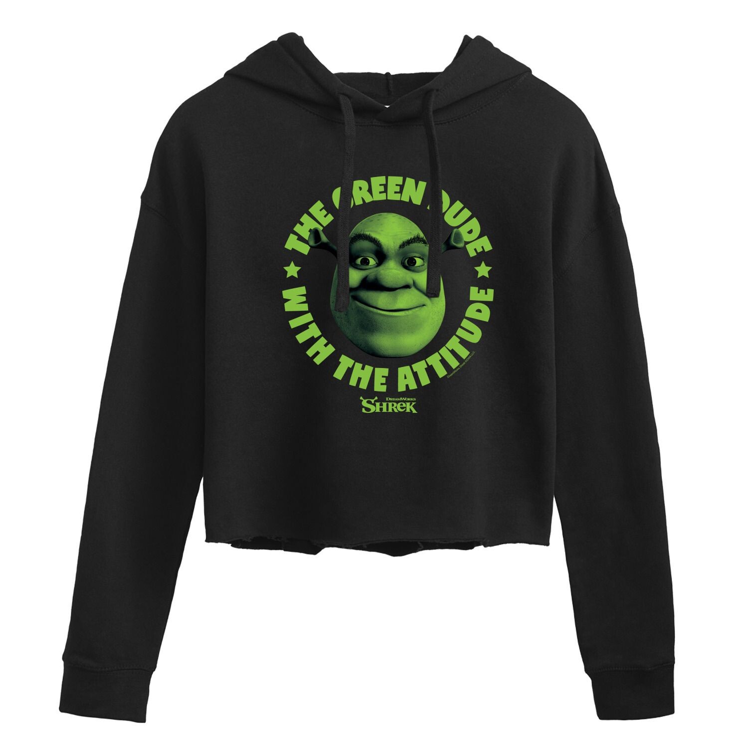 Укороченная толстовка с капюшоном для юниоров Shrek Green Dude Attitude Licensed Character
Укороченная толстовка с капюшоном для юниоров Shrek Green Dude Attitude Licensed Character