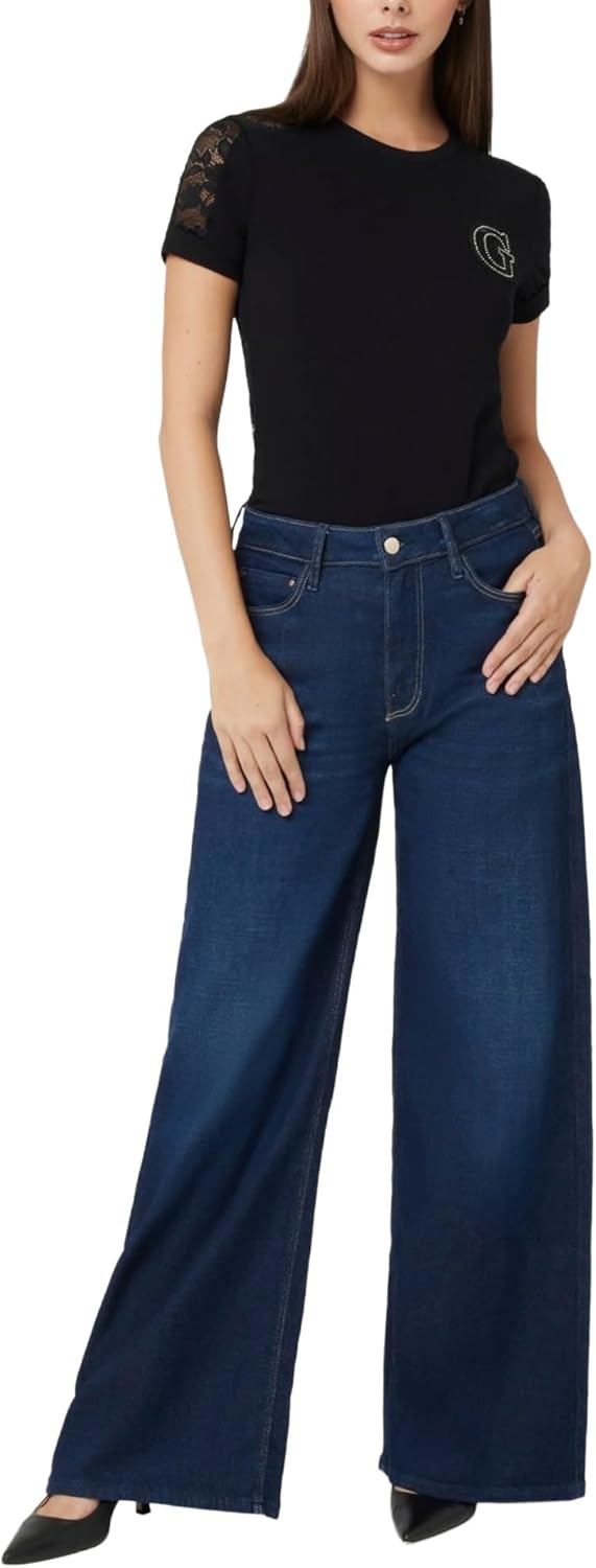 Женская футболка Guess с коротким рукавом и кружевом, Jet Black, Черный, Женская футболка Guess с коротким рукавом и кружевом, Jet Black
Женская футболка Guess с коротким рукавом и кружевом, Jet Black, Черный, Женская футболка Guess с коротким рукавом и кружевом, Jet Black