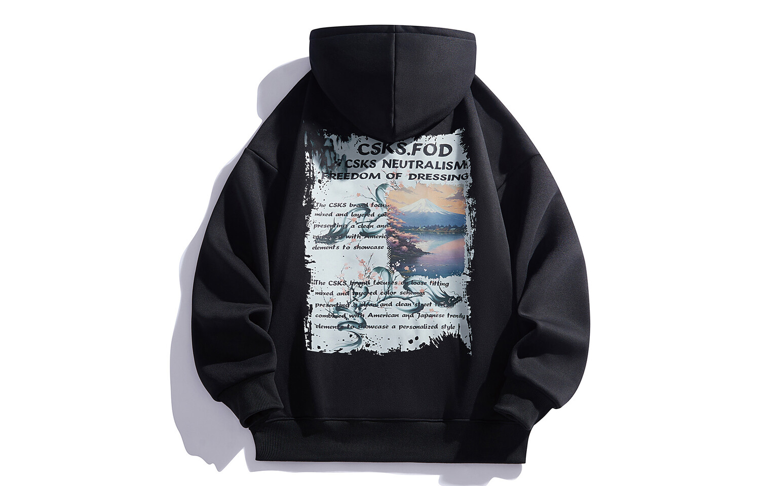 Толстовка унисекс CSKS, Черный (на флисовой подкладке)
Толстовка унисекс CSKS, Черный (на флисовой подкладке)