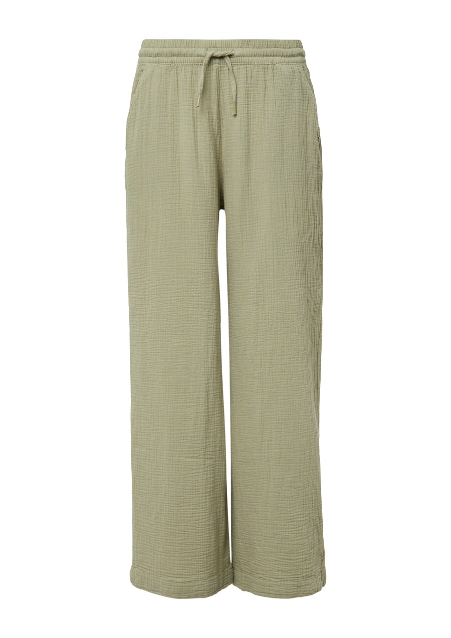 Широкие брюки QS, пастельно-зеленый
Широкие брюки QS, пастельно-зеленый