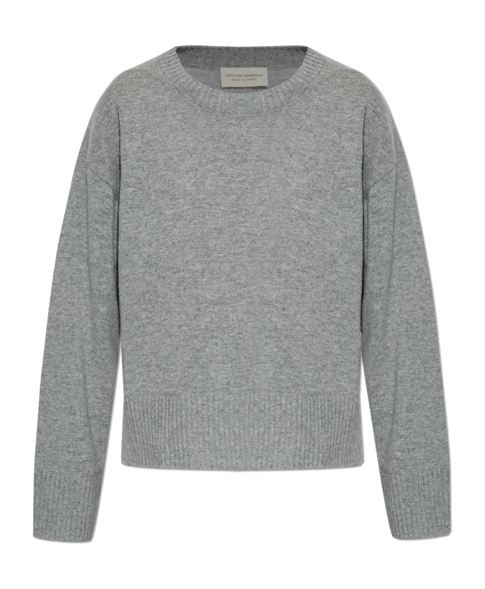 Кашемировый свитер Ники Officine Gãnãrale, серый
Кашемировый свитер Ники Officine Gãnãrale, серый