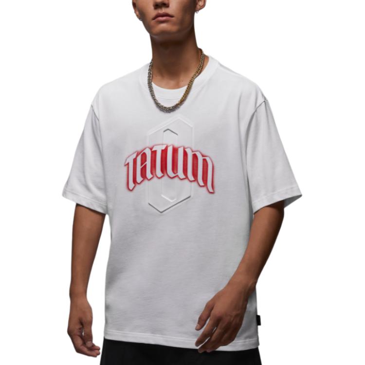 Jordan Футболка Tatum мужская белый/университетский red
Jordan Футболка Tatum мужская белый/университетский red
