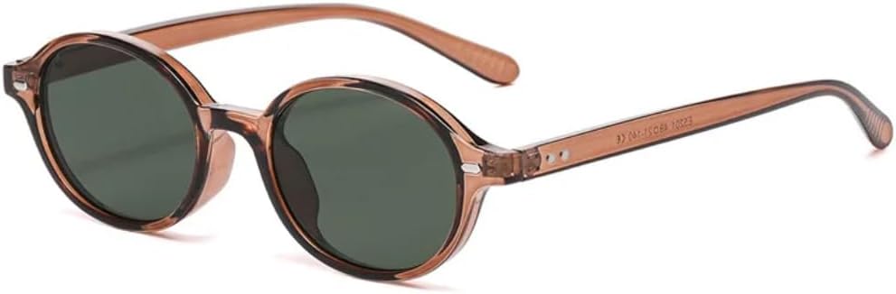 Солнцезащитные очки с защитой от УФ-излучения UV400 | Овальная маленькая оправа в стиле панк | для женщин и мужчин, для занятий спортом на открытом воздухе и вождения DSVIGF, Clearbrown-green
Солнцезащитные очки с защитой от УФ-излучения UV400 | Овальная маленькая оправа в стиле панк | для женщин и мужчин, для занятий спортом на открытом воздухе и вождения DSVIGF, Clearbrown-green