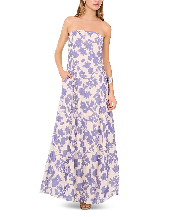 Платье макси без бретелек со сборкой на спине 1.STATE, серый
Платье макси без бретелек со сборкой на спине 1.STATE, серый