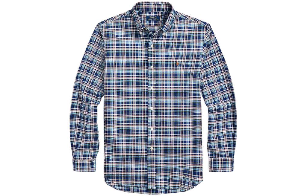 Polo Ralph Lauren Мужская синяя рубашка
Polo Ralph Lauren Мужская синяя рубашка