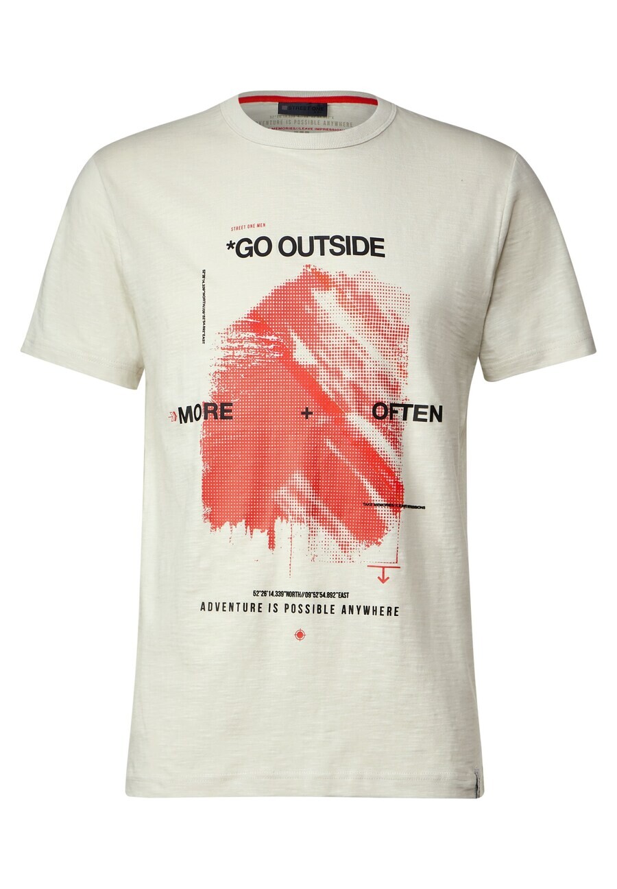 Классическая футболка Street One MEN Shirt, бежевый
Классическая футболка Street One MEN Shirt, бежевый