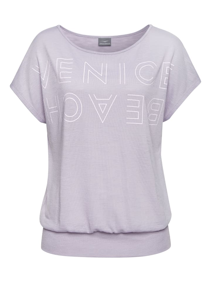 Рубашка с круглым вырезом сиреневого цвета Venice Beach
Рубашка с круглым вырезом сиреневого цвета Venice Beach
