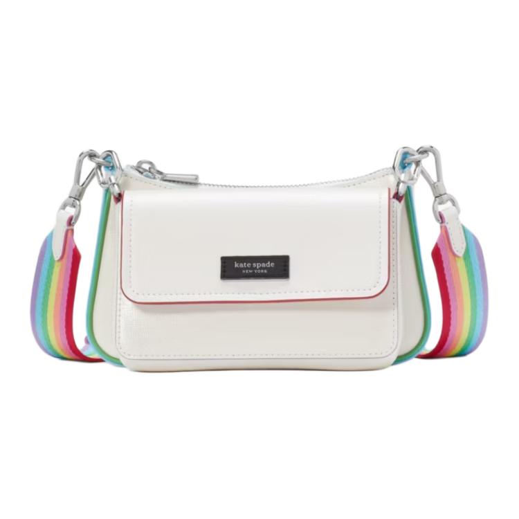 Kate Spade Сумка через плечо Saffiano Leather, женская сумка-кроссбоди Cream
Kate Spade Сумка через плечо Saffiano Leather, женская сумка-кроссбоди Cream