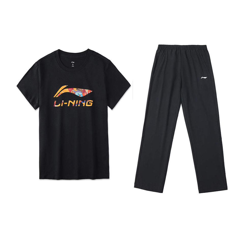 LINING Повседневный спортивный костюм мужской черный
LINING Повседневный спортивный костюм мужской черный