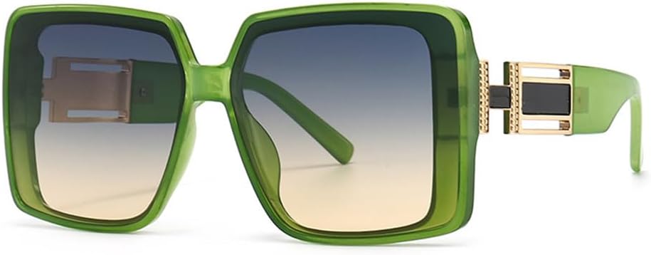 Солнцезащитные очки UV400 с большой оправой для путешествий, вождения, градиентной расцветки, для женщин и мужчин, бега и занятий спортом на открытом воздухе UYPTK, Green Blue Tea
Солнцезащитные очки UV400 с большой оправой для путешествий, вождения, градиентной расцветки, для женщин и мужчин, бега и занятий спортом на открытом воздухе UYPTK, Green Blue Tea