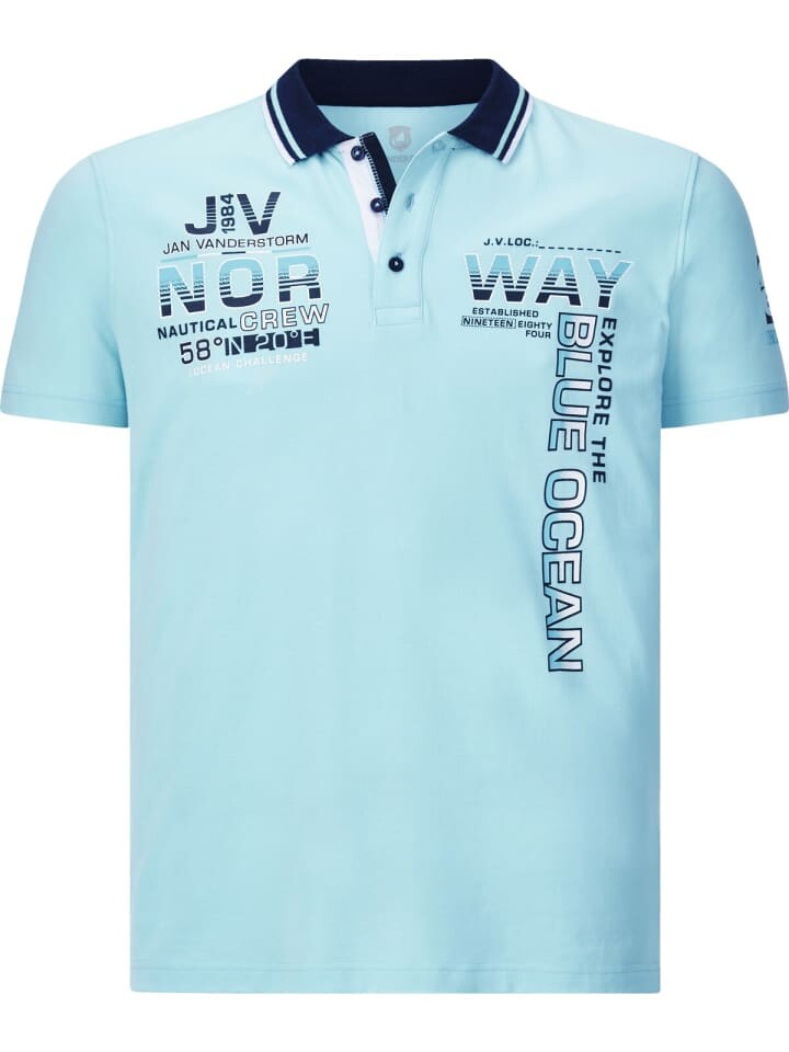 Футболка поло Jan Vanderstorm, бирюзовый
Футболка поло Jan Vanderstorm, бирюзовый