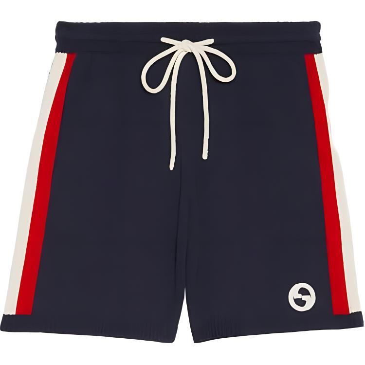 Шорты с логотипом GUCCI, темно-синие
Шорты с логотипом GUCCI, темно-синие