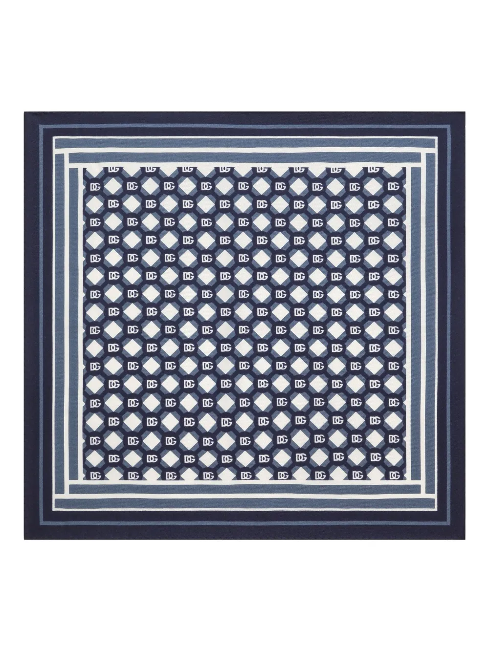 Шарф с монограммой DG DOLCE & GABBANA, синий
Шарф с монограммой DG DOLCE & GABBANA, синий