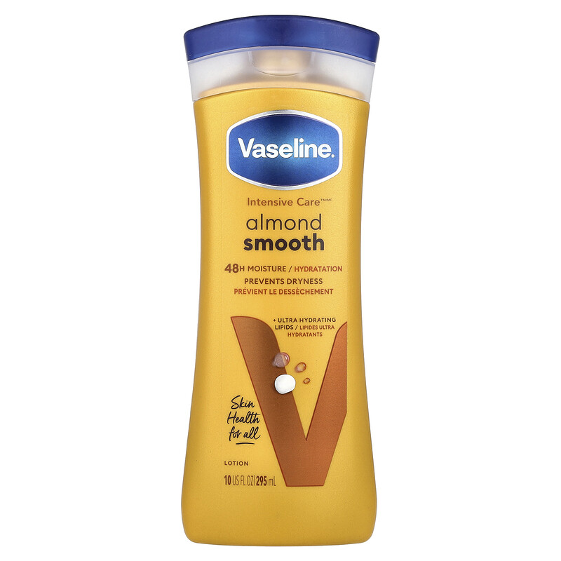 Vaseline, Intensive Care , разглаживающий лосьон с миндалем, 295 мл (10 жидк. унц.)
Vaseline, Intensive Care , разглаживающий лосьон с миндалем, 295 мл (10 жидк. унц.)