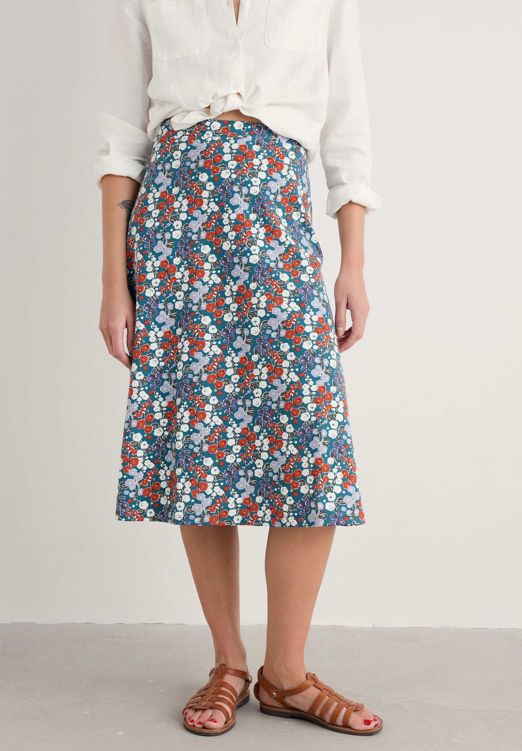 Юбка А-силуэта CALF Seasalt Cornwall, красный
Юбка А-силуэта CALF Seasalt Cornwall, красный