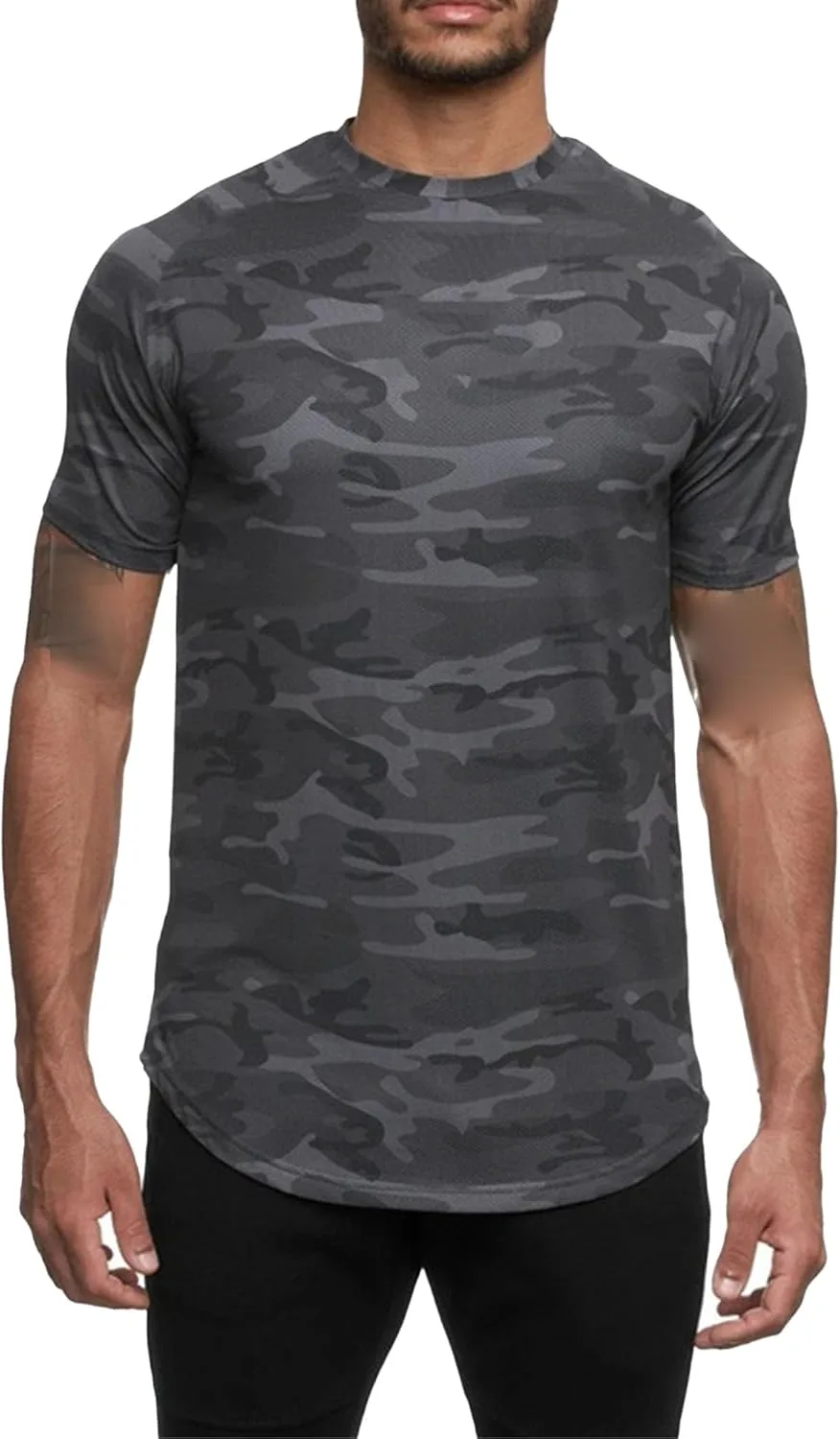 Футболка для тренировок мужская, короткий рукав, stretch cotton QOAAIE
Футболка для тренировок мужская, короткий рукав, stretch cotton QOAAIE