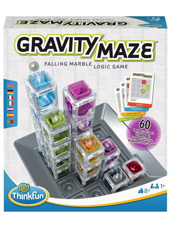 Игра на концентрацию Thinkfun Gravity Maze в красочном оформлении
Игра на концентрацию Thinkfun Gravity Maze в красочном оформлении