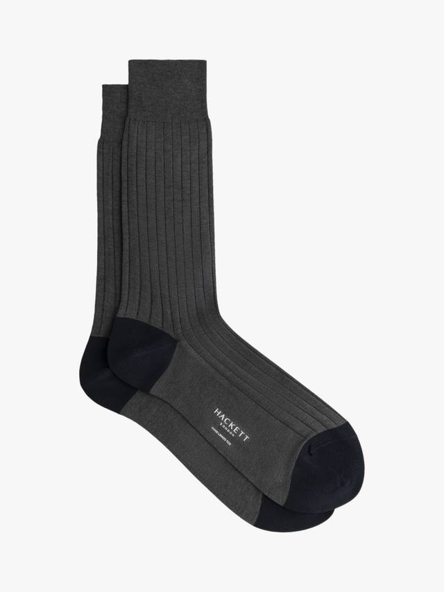 Ребристые хлопковые носки Hackett London, Charcoal Grey
Ребристые хлопковые носки Hackett London, Charcoal Grey