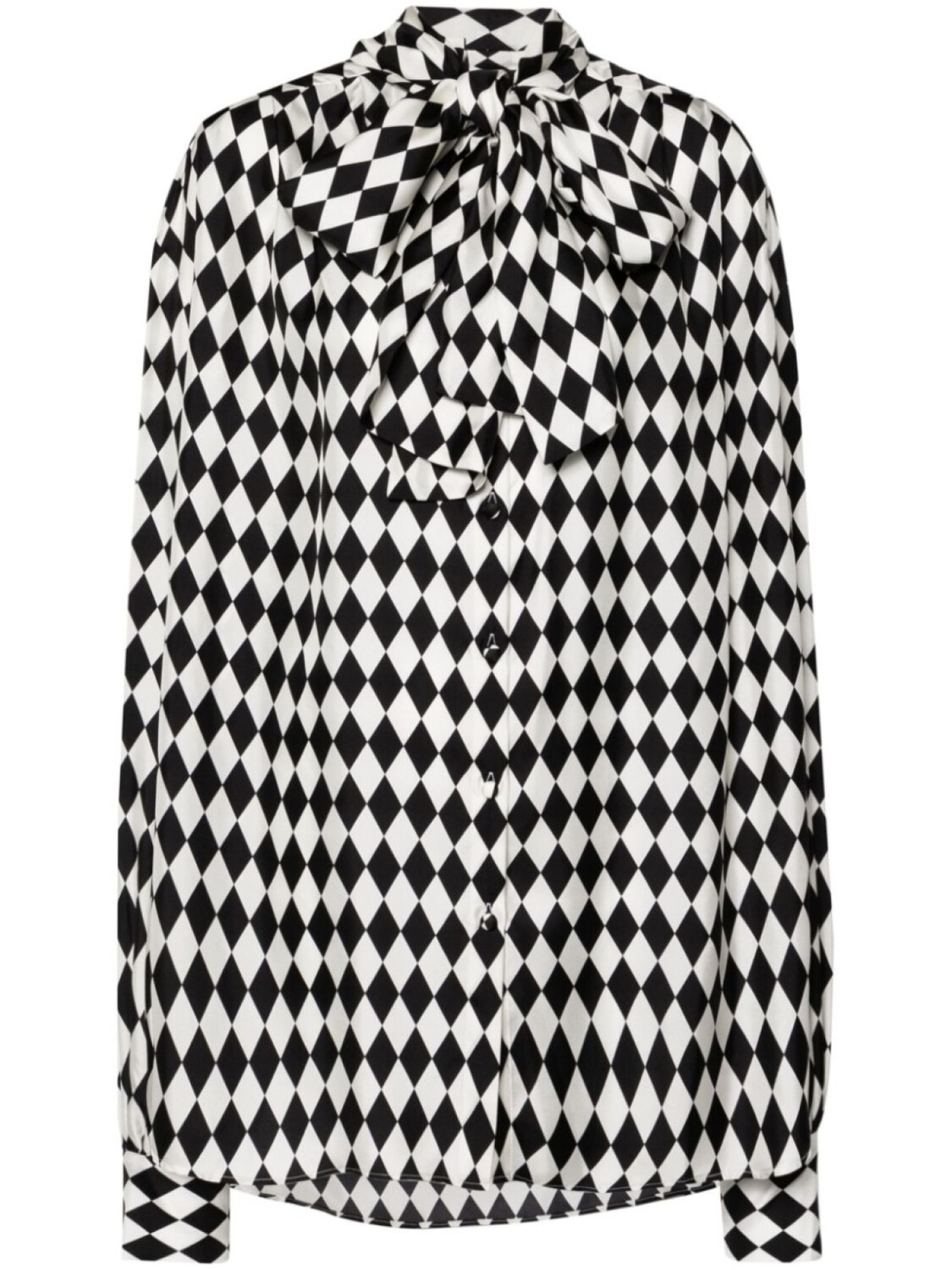 Balmain шелковая рубашка с геометрическим узором, белый
Balmain шелковая рубашка с геометрическим узором, белый