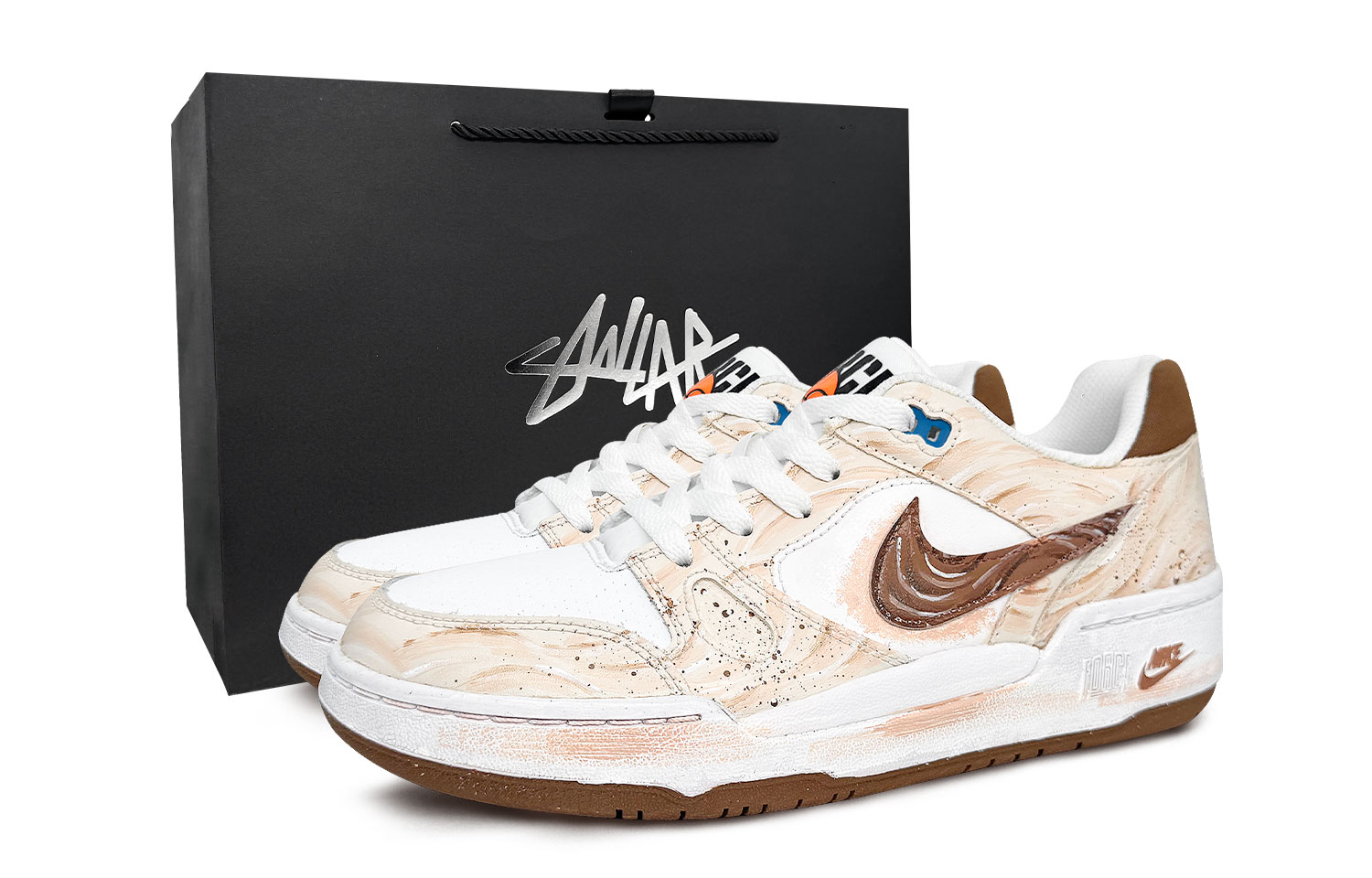 Nike Full Force Low top мужские скейтборд кроссовки коричневые
Nike Full Force Low top мужские скейтборд кроссовки коричневые