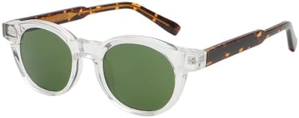 Солнцезащитные очки унисекс в круглой оправе с защитой от УФ-излучения UV400 серого, коричневого и зеленого цвета, мужские солнцезащитные очки для женщин MTZJH, Clear Leopard Green
Солнцезащитные очки унисекс в круглой оправе с защитой от УФ-излучения UV400 серого, коричневого и зеленого цвета, мужские солнцезащитные очки для женщин MTZJH, Clear Leopard Green