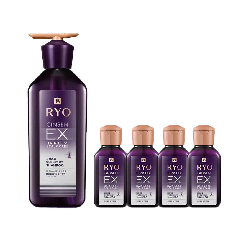 Набор шампуней с антискользящим покрытием без силикона по специальной цене: глубокое очищение, объем и пышность 400мл+100мл*4 Ryo
Набор шампуней с антискользящим покрытием без силикона по специальной цене: глубокое очищение, объем и пышность 400мл+100мл*4 Ryo