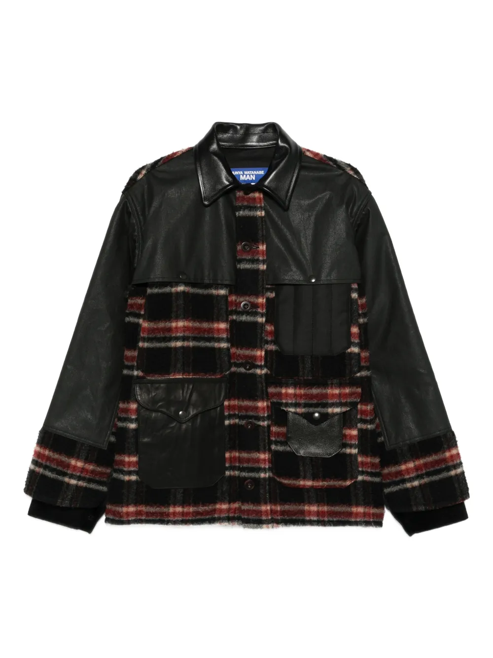 Жакет с панелями в клетку X Comme des Garçons Junya Watanabe Man, черный
Жакет с панелями в клетку X Comme des Garçons Junya Watanabe Man, черный