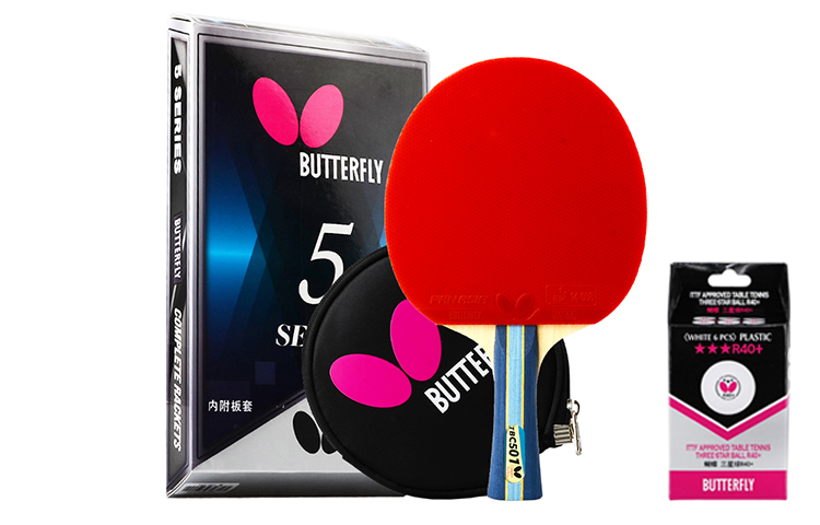 Пять ракеток для настольного тенниса Collection Butterfly
Пять ракеток для настольного тенниса Collection Butterfly