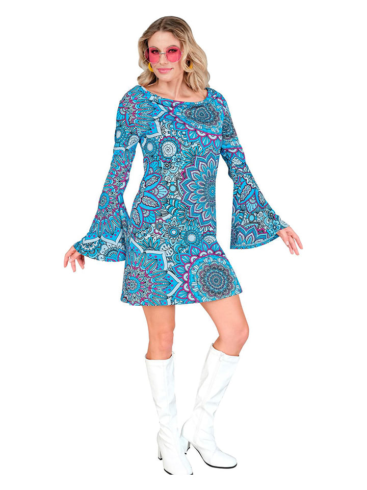 Carnival Party Костюмное платье в стиле 60-х годов, синего цвета
Carnival Party Костюмное платье в стиле 60-х годов, синего цвета