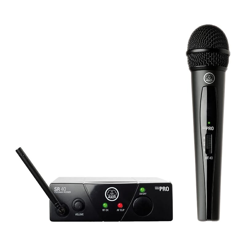 Беспроводная микрофонная система AKG WMS40MINI-VOCAL-A
Беспроводная микрофонная система AKG WMS40MINI-VOCAL-A