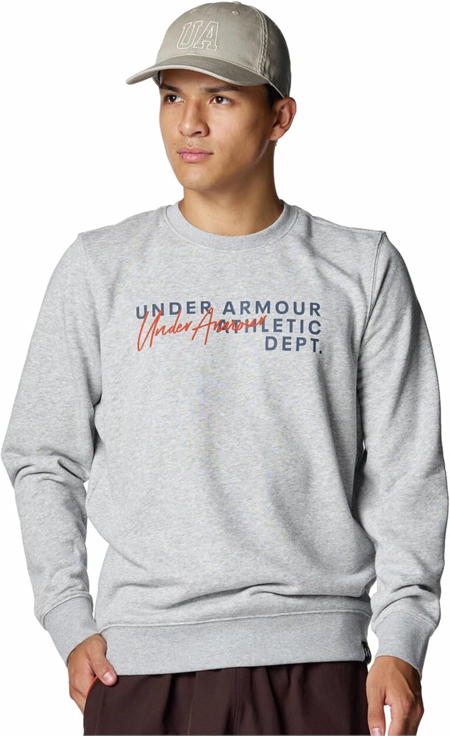 Мужская тренировочная толстовка Under Armour UA Essential Terry Novelty Crew, серый
Мужская тренировочная толстовка Under Armour UA Essential Terry Novelty Crew, серый
