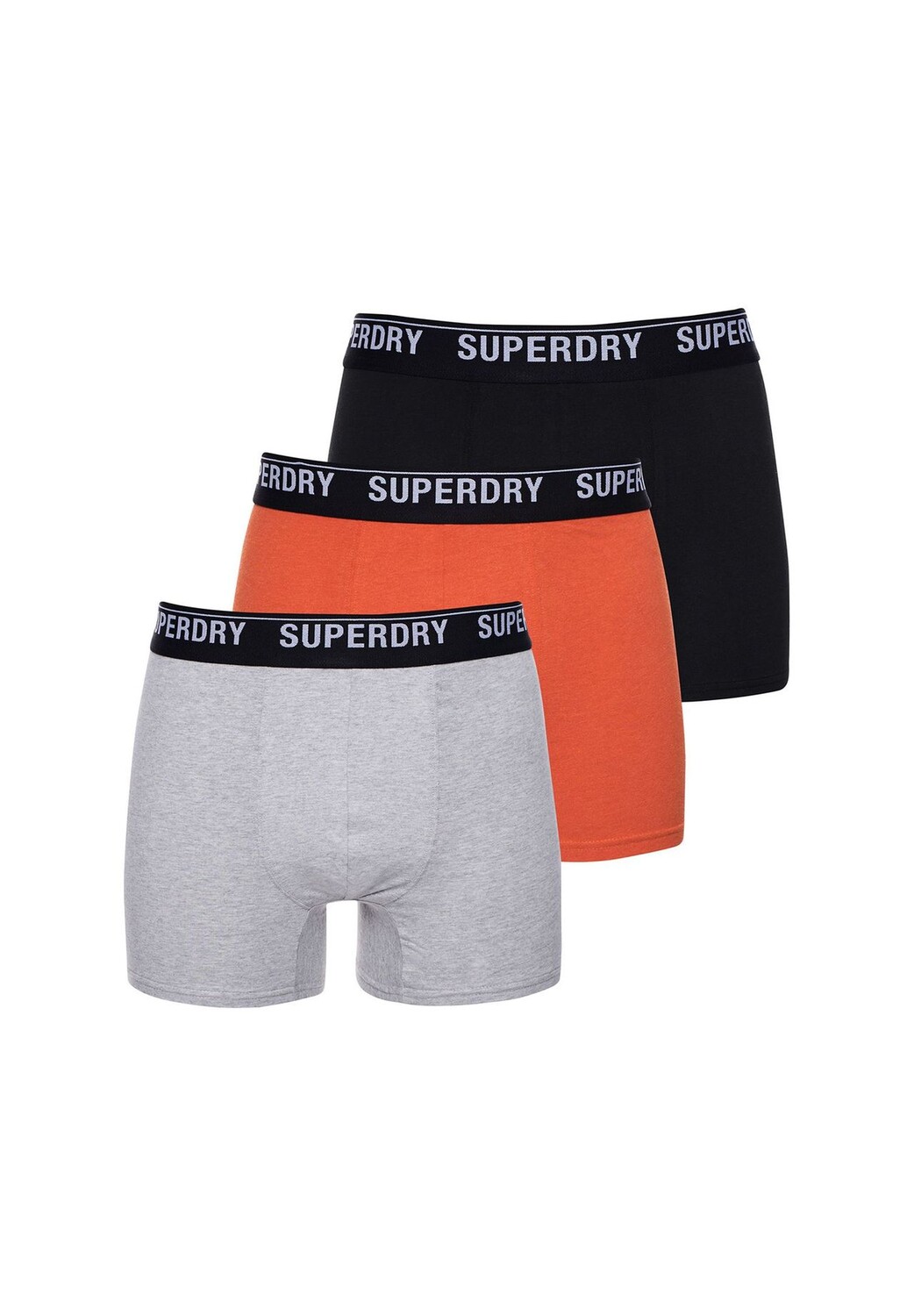 Мужские боксеры - BOXER MULTI TRIPLE PACK, натуральный хлопок, 3 шт. в упаковке Superdry., цвет Schwarz Grau Orange
Мужские боксеры - BOXER MULTI TRIPLE PACK, натуральный хлопок, 3 шт. в упаковке Superdry., цвет Schwarz Grau Orange