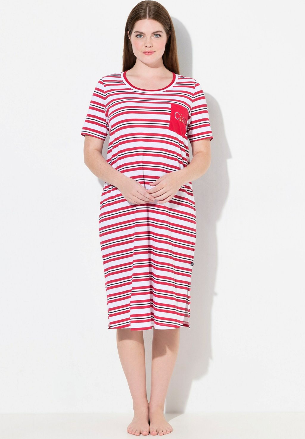 Ночная рубашка Ulla Popken, красный
Ночная рубашка Ulla Popken, красный