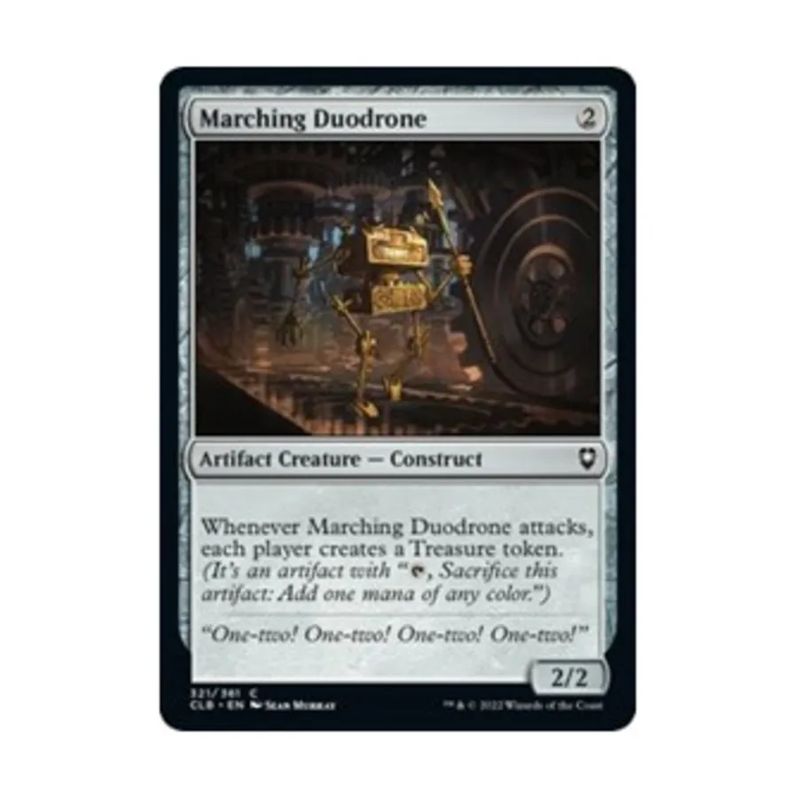 CCG Марширующий дуодрон (C) (Рольга), MTG - Commander Legends - Battle for Baldur's Gate
CCG Марширующий дуодрон (C) (Рольга), MTG - Commander Legends - Battle for Baldur's Gate