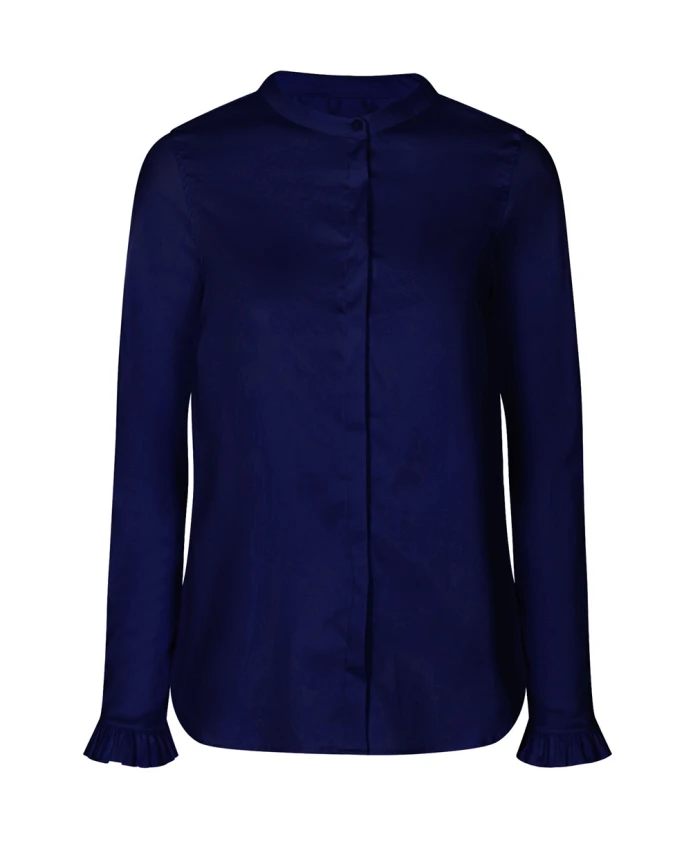 Стильная матовая рубашка Mos Mosh, синий
Стильная матовая рубашка Mos Mosh, синий